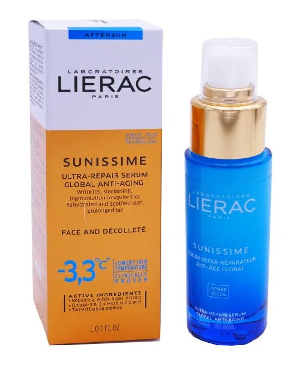 LIERAC Sunissime Sérum After Sun Reparador Antiedad SOS 30ml-1