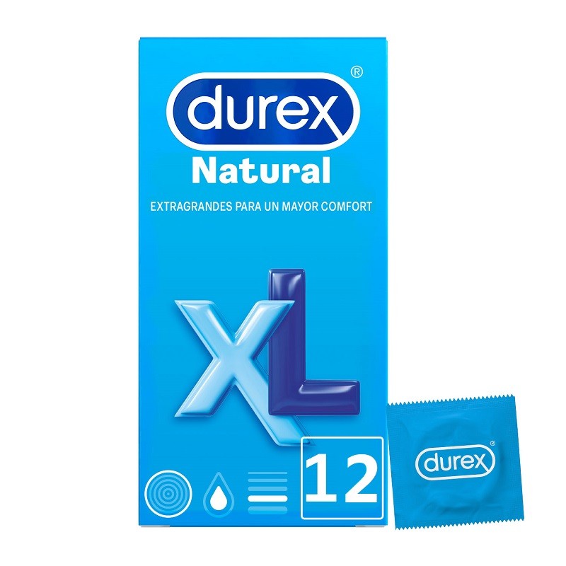DUREX Preservativo Natural XL 12uds-8