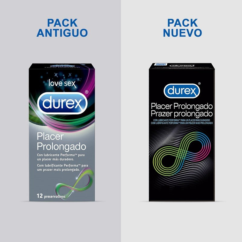 DUREX Preservativo Placer Prolongado 12 Unidades-3