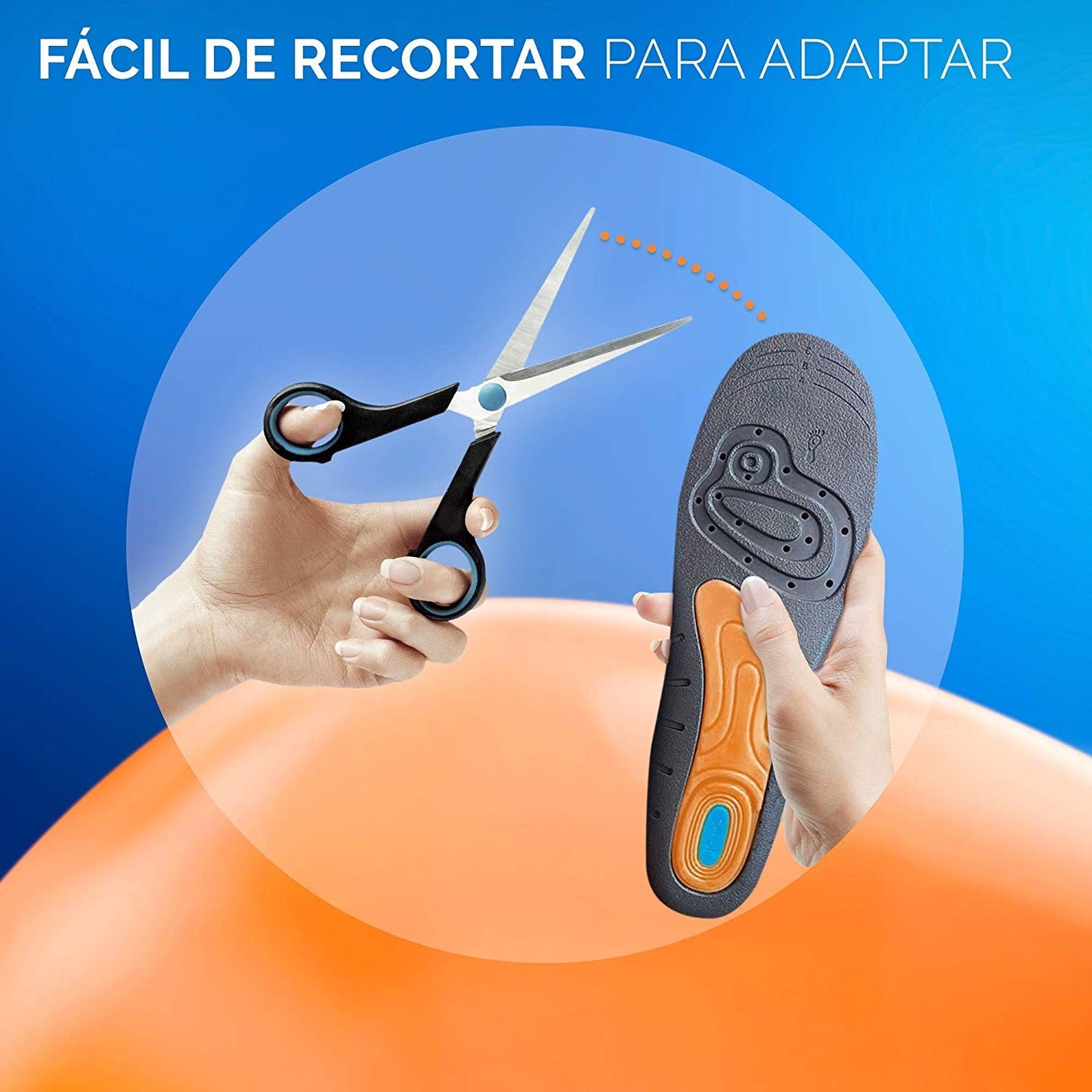 SCHOLL Plantilla Gel Activ Profesional Hombre Talla 40 - 46.5-6