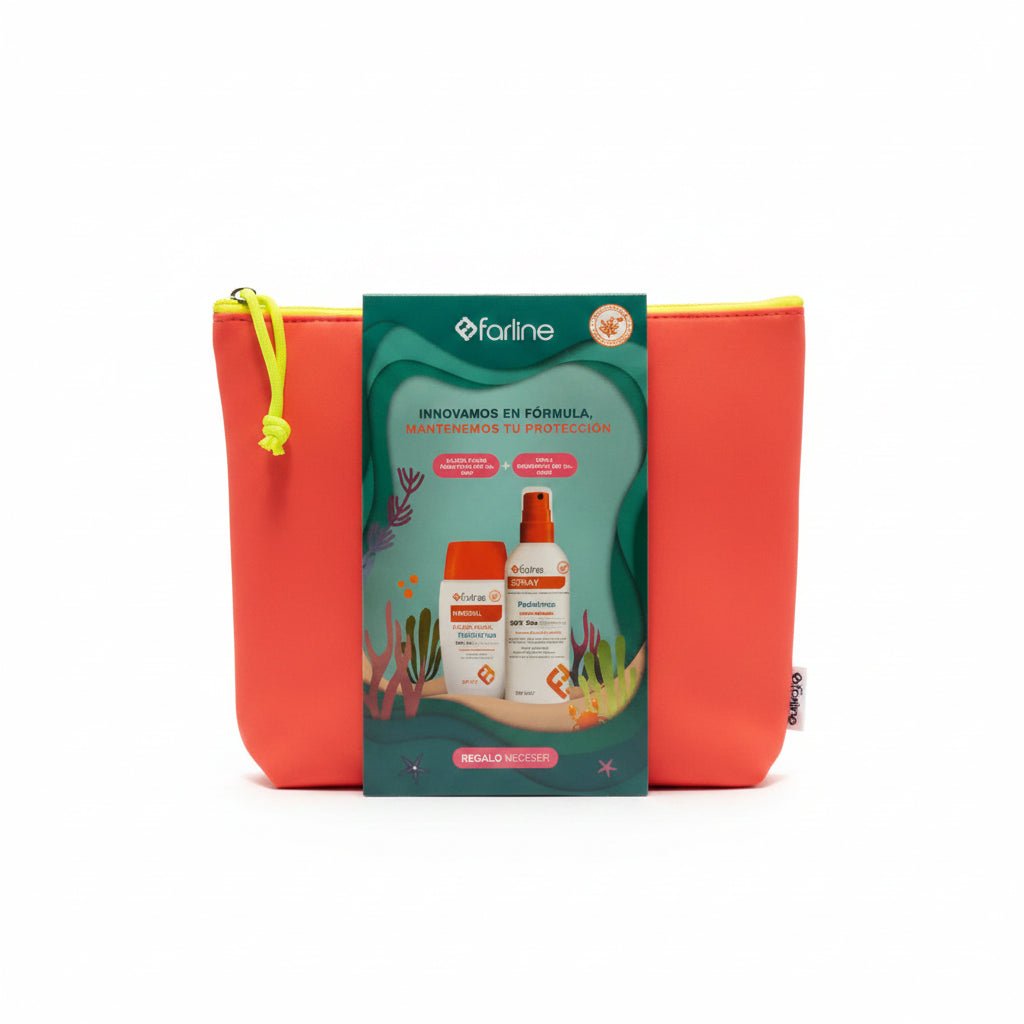 Farline Pack Solaire Pédiatrique Fluide Visage SPF50+ + Spray Corps