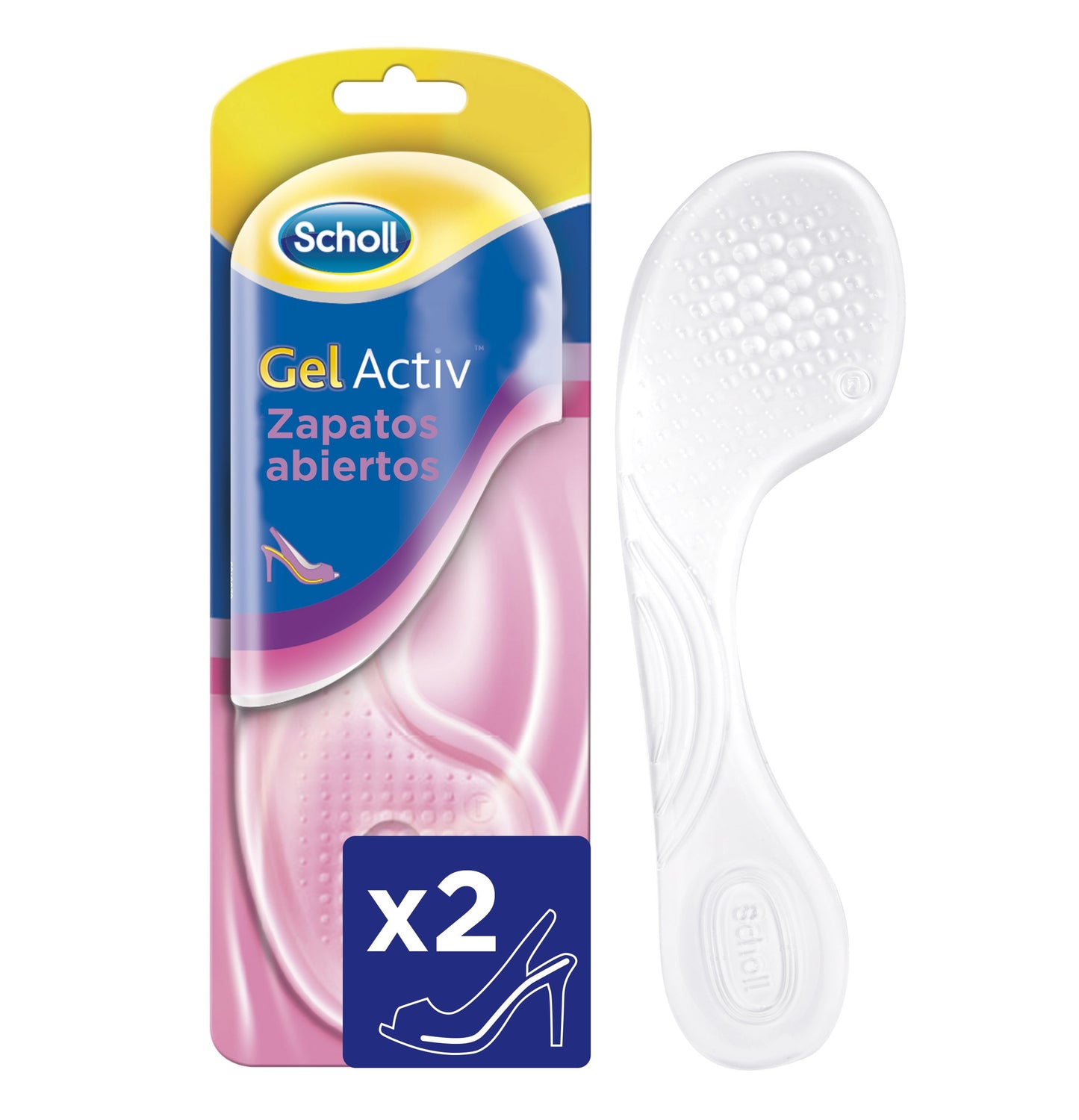 SCHOLL Plantilla Gel Activ Zapato Abierto 2 uds-1