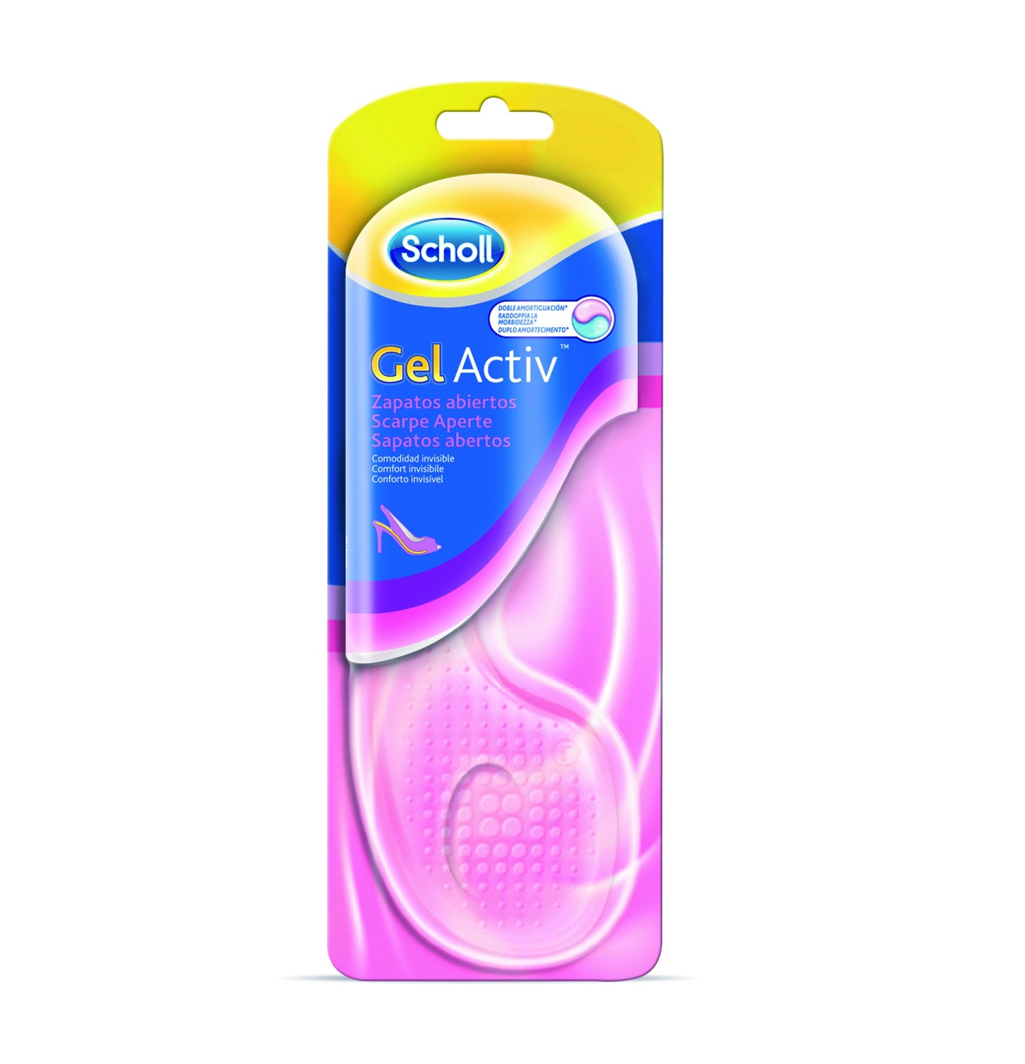 SCHOLL Plantilla Gel Activ Zapato Abierto 2 uds-2