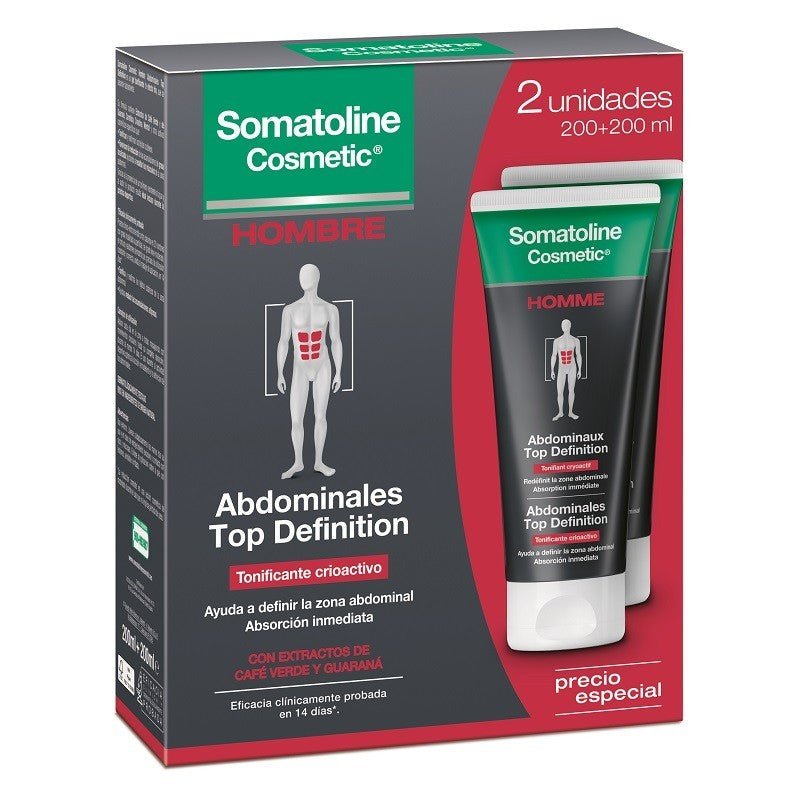 SOMATOLINE PACK Hombre Cintura y Abdomen 7 Noches 150ML + 150ML-1