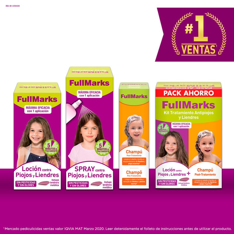 FULLMARKS Loción Antipiojos 100ml-2
