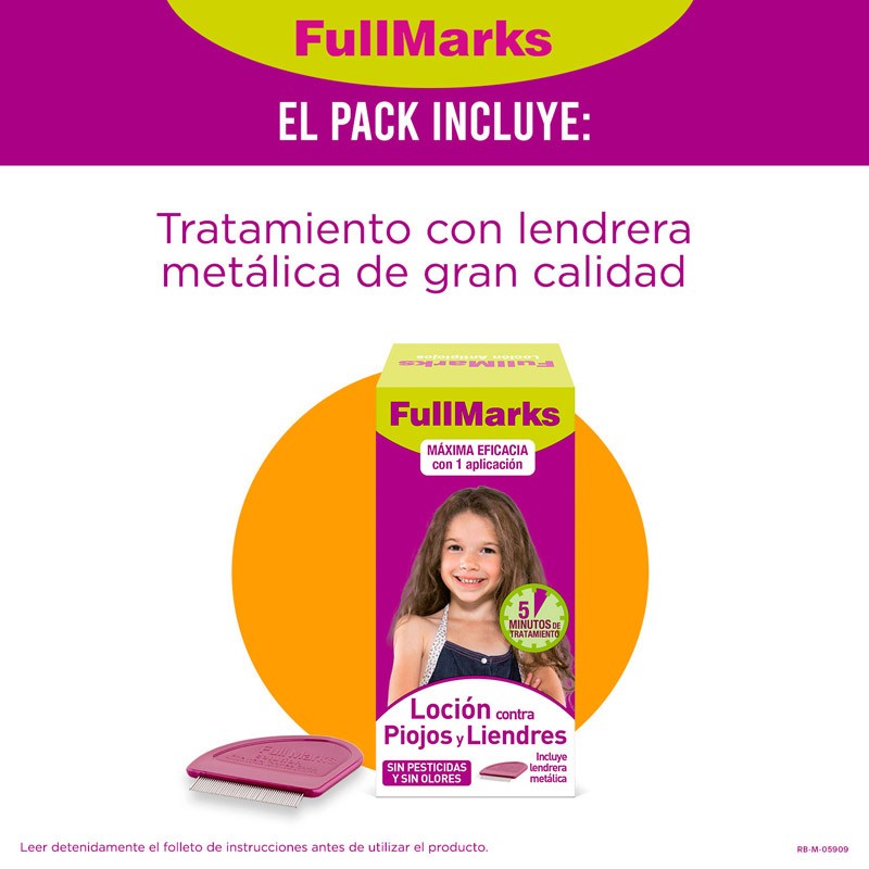 FULLMARKS Loción Antipiojos 100ml-4