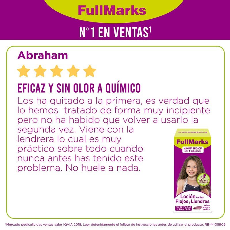 FULLMARKS Loción Antipiojos 100ml-7
