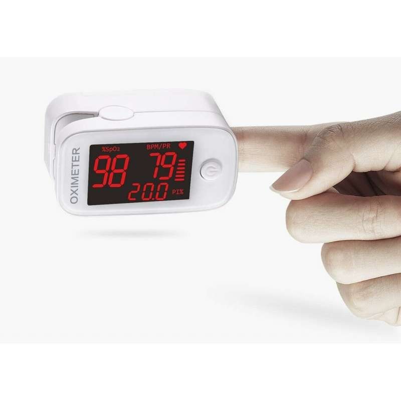 PULSIOXÍMETRO de Dedo Sensor de Oxígeno Yimi Life Fingertip YM101-2