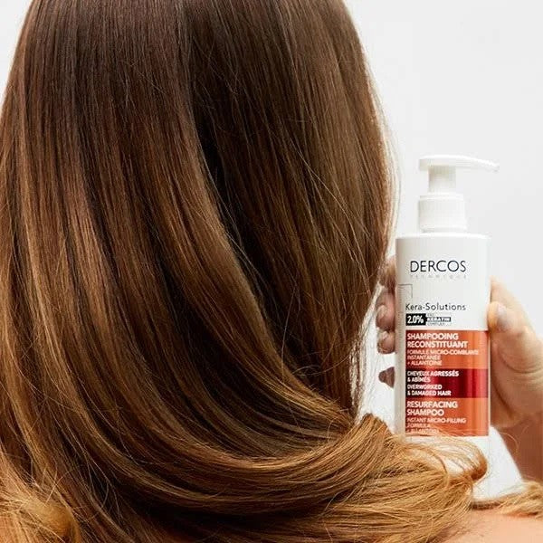 VICHY Dercos Kera Solutions Champú Reparador 250ml-4