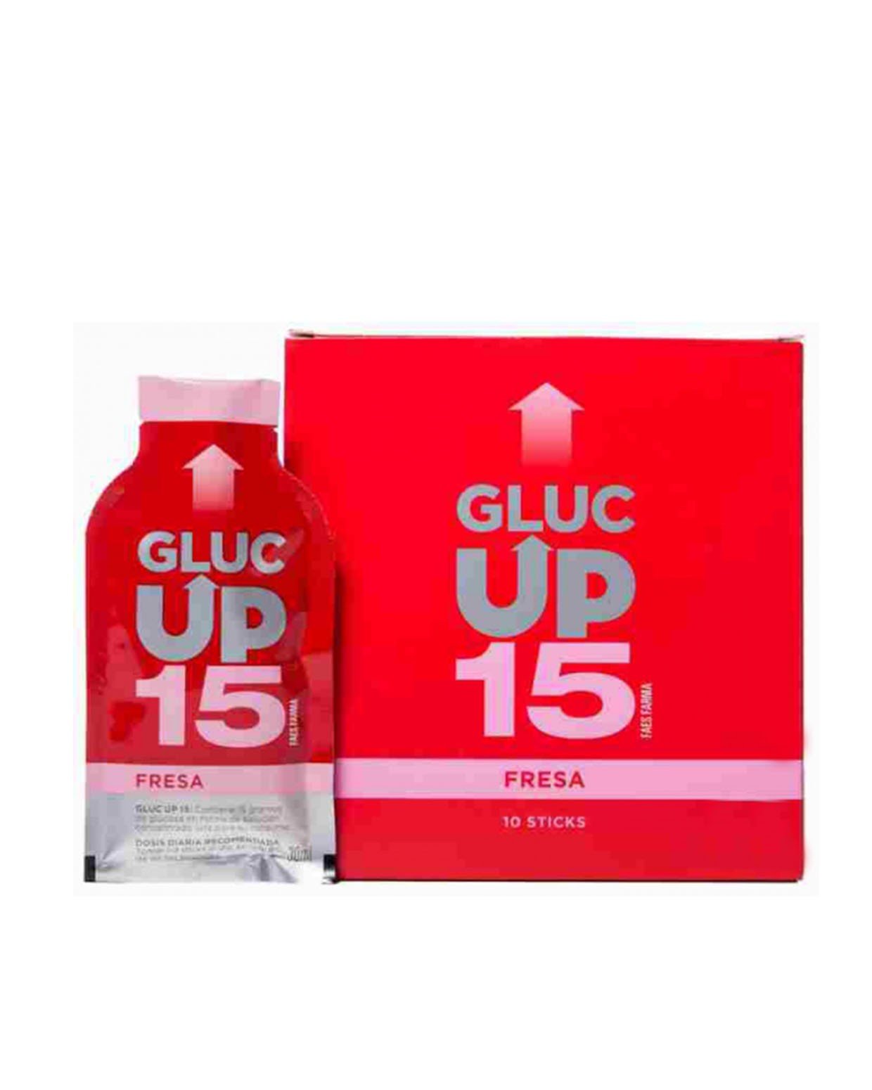GLUC UP 15 Sabor Fresa 10 Sticks-1