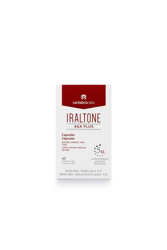 IRALTONE AGA Plus Anticaída 60 Cápsulas-2