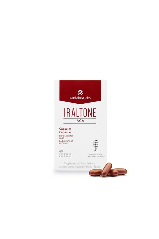 IRALTONE AGA Anticaída 60 Cápsulas-1