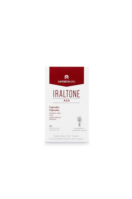 IRALTONE AGA Anticaída 60 Cápsulas-2