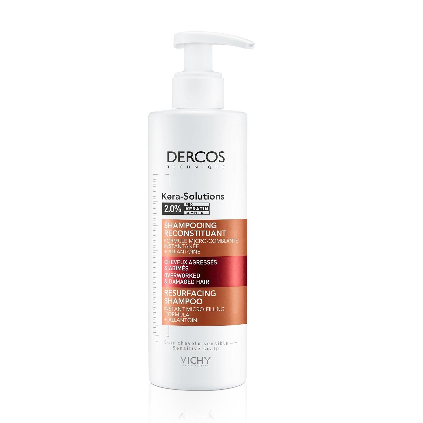VICHY Dercos Kera Solutions Champú Reparador 250ml-2