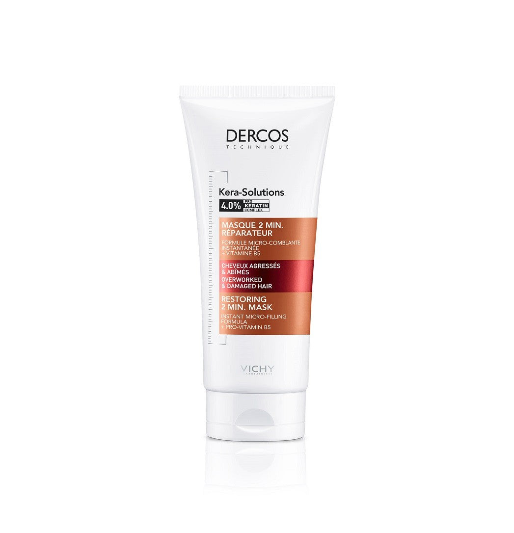 VICHY Dercos Kera Solutions Mascarilla Reparadora 2 minutos 200ml-2