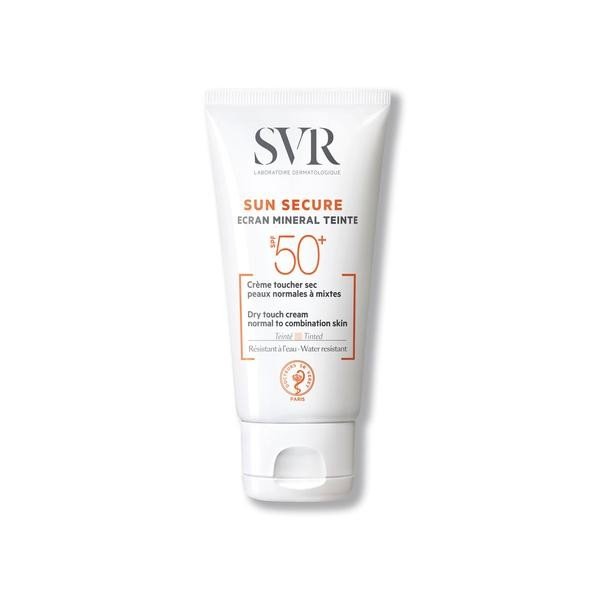 SVR Sun Secure Crema Mineral Tintada Pieles Normales y Mixtas SPF50+ (50ml)-1