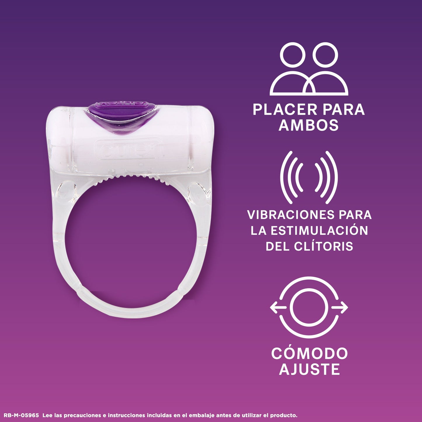 DUREX Intense Orgasmic Vibrations Anillo Vibrador-3