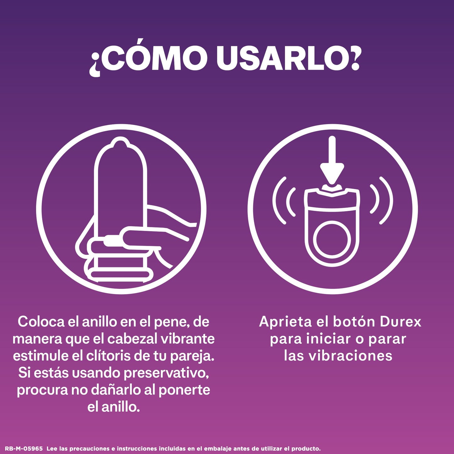 DUREX Intense Orgasmic Vibrations Anillo Vibrador-4