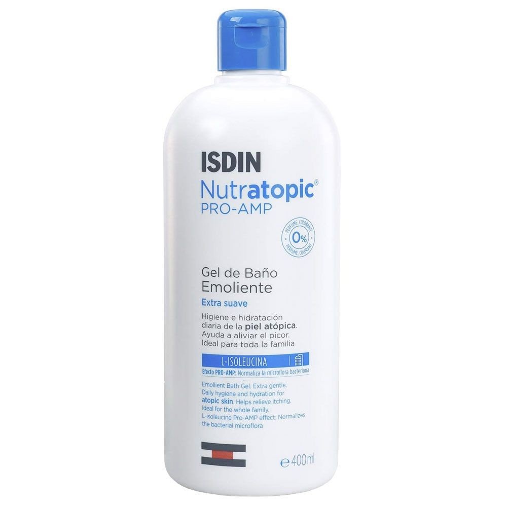 ISDIN Nutratopic Pro-AMP Gel de Baño Emoliente 400ml-1