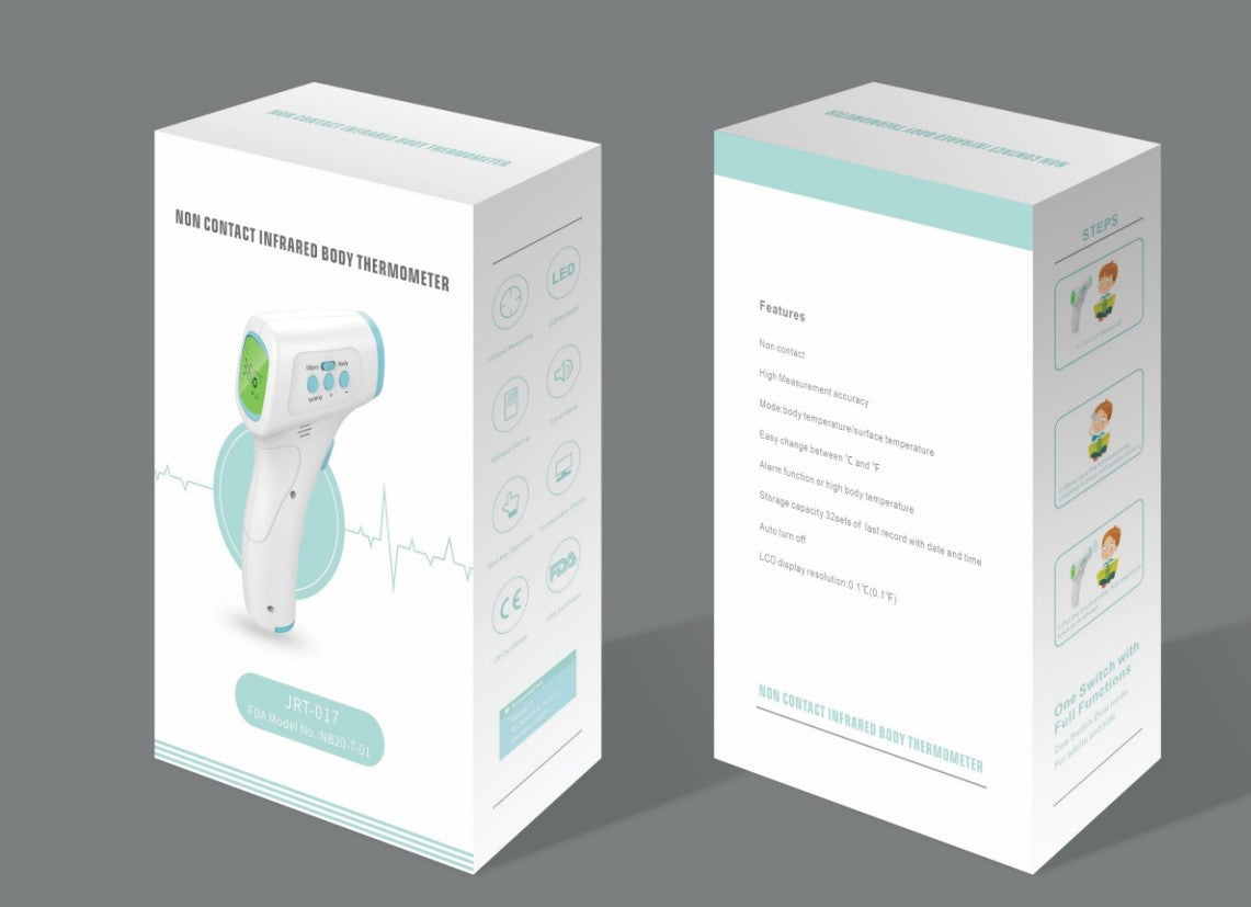 TERMÓMETRO Infrarrojo Digital Sin Contacto JRT-017-6