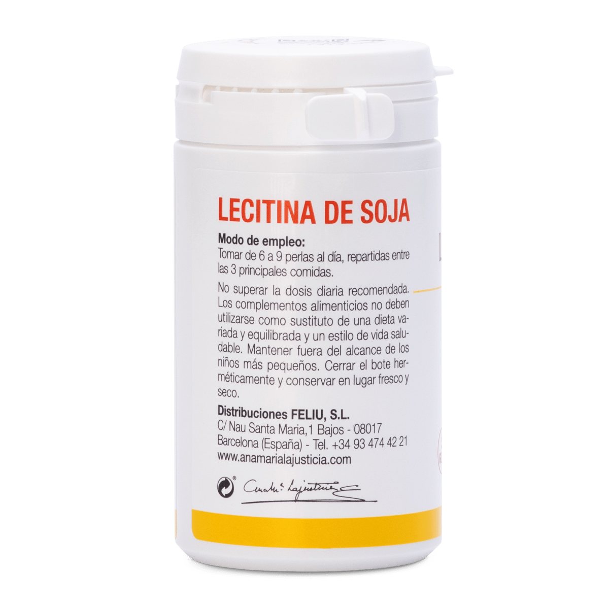 Ana María Lajusticia Lecitina 90 Perlas