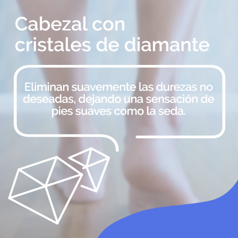 SCHOLL Recambio Cabezales Lima Durezas Persistentes Velvet Smooth Diamond Crystals 2 uds-2