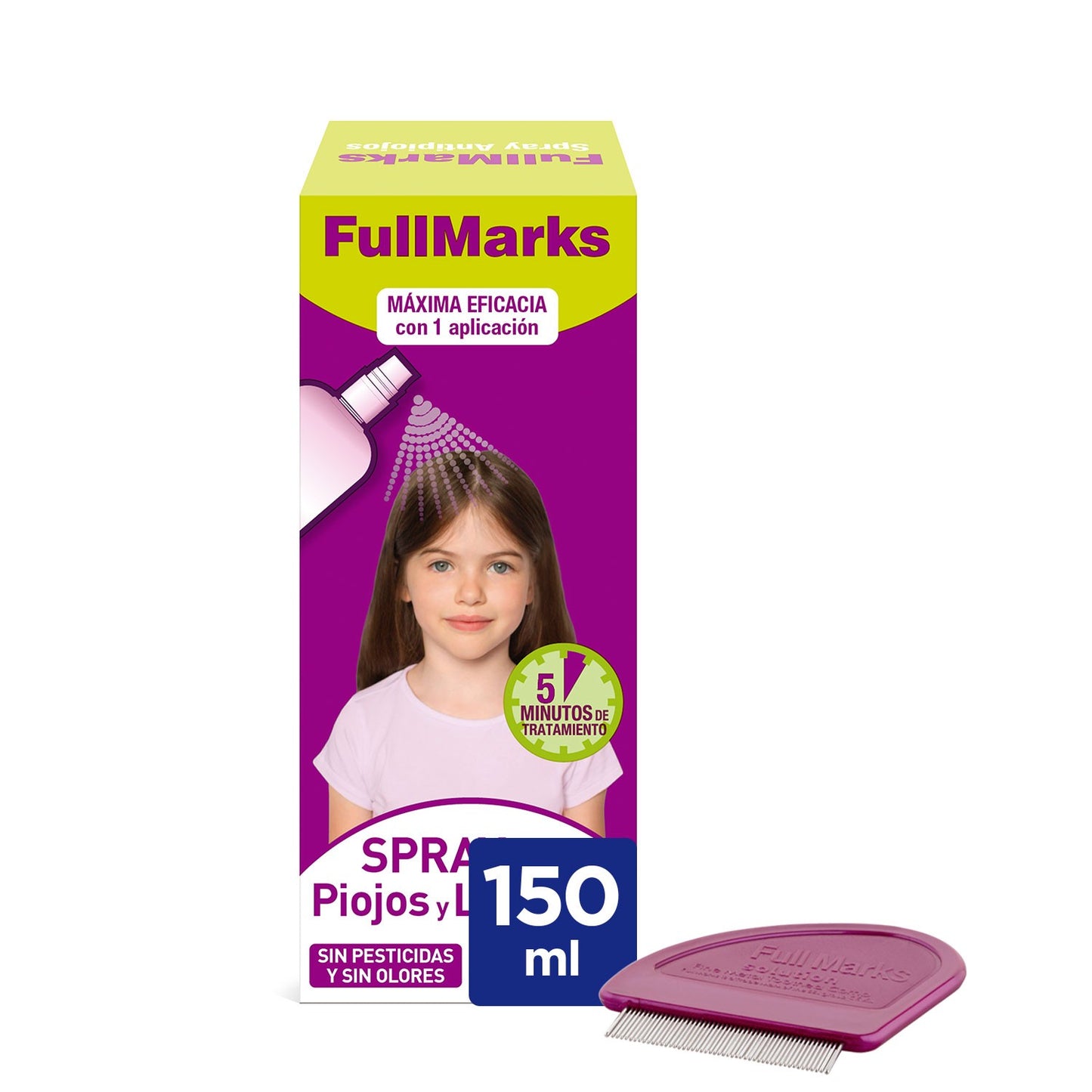 FULLMARKS Spray Antipiojos 150ml-1