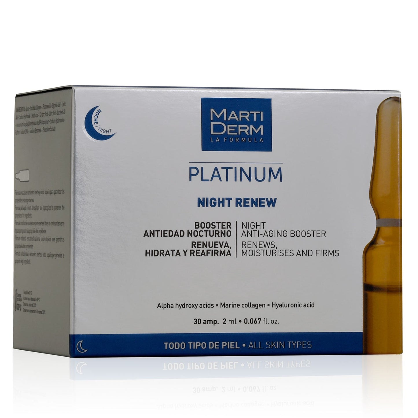 MARTIDERM Ampollas Platinum Night Renew x30 Ampollas-1