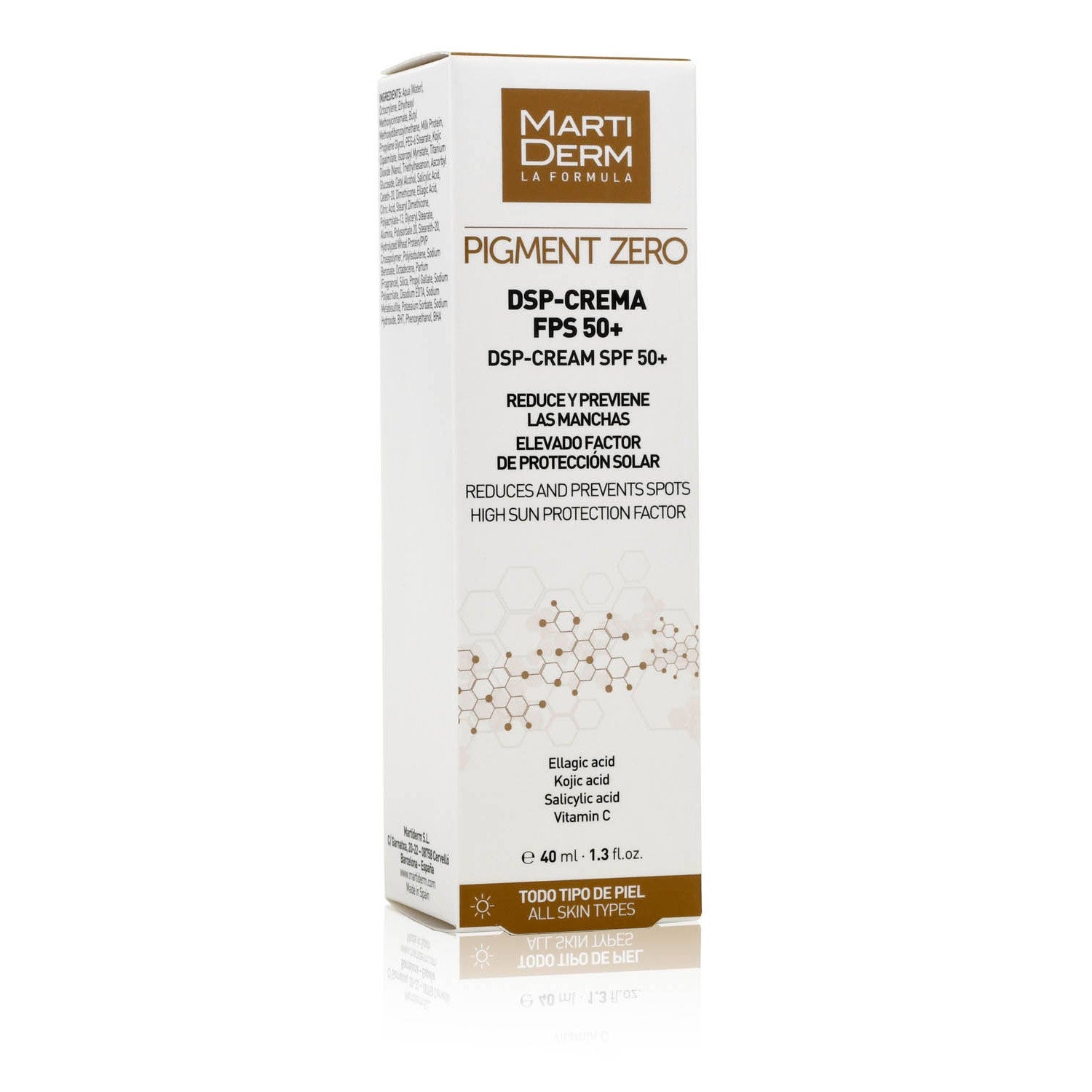 MARTIDERM DSP-Crema SPF 50+ Pigment Zero 40ml-3
