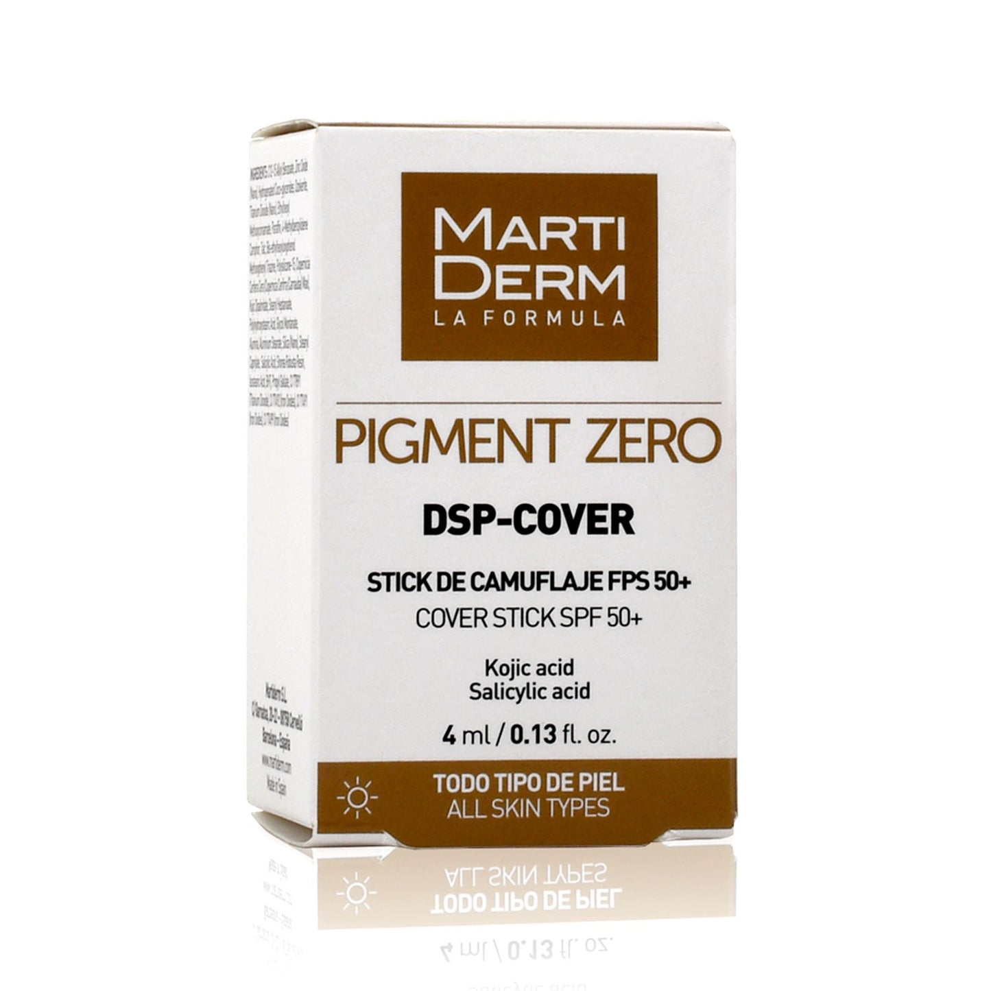 MARTIDERM Pigment Zero DSP-Cover Stick Despigmentante SPF 50+ (4ml)-2