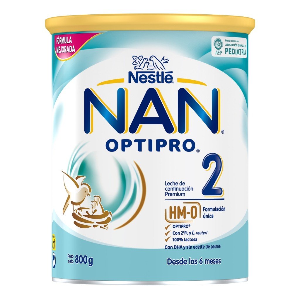 NAN OPTIPRO 2 Leche en Polvo para Lactantes 800g-1