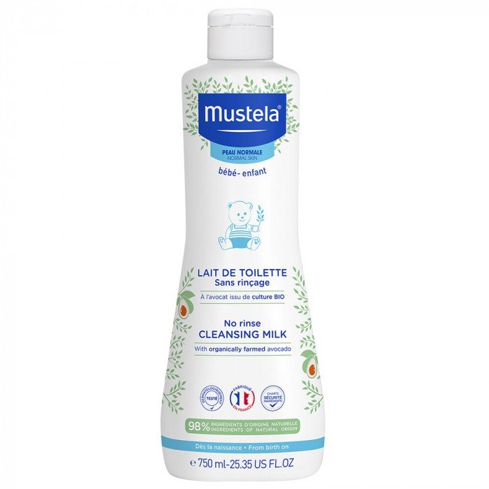 MUSTELA Loción Limpiadora 750ml-1