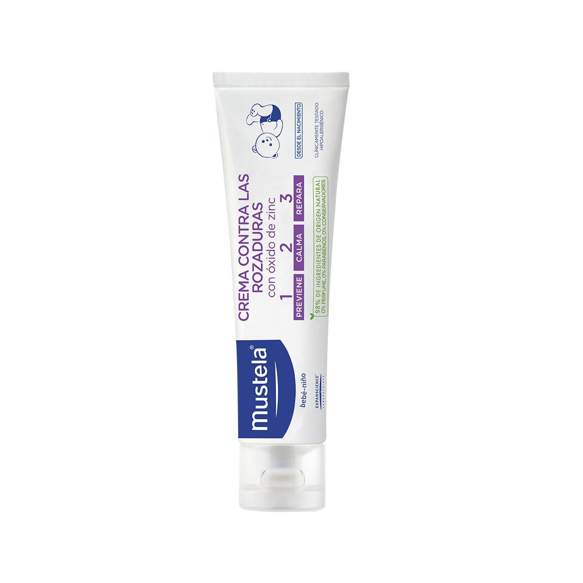 MUSTELA Crema Bálsamo 1-2-3 Cambio de Pañal 150ml-3