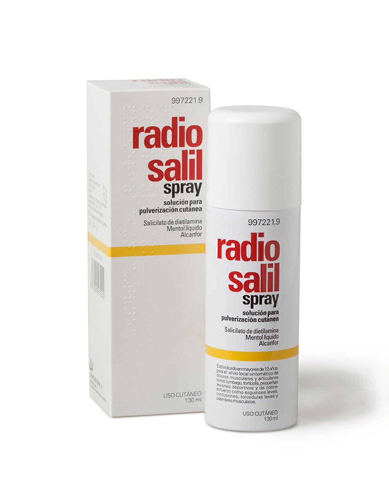 RADIO SALIL Spray Aerosol Tópico 130ML-1