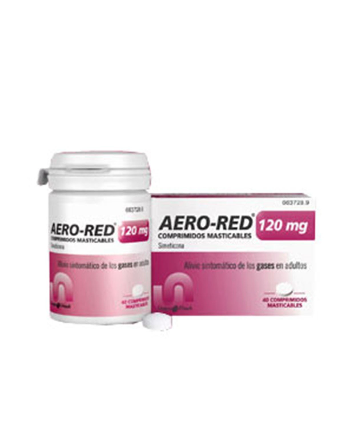 AERO RED 120MG 40 Comprimidos Masticables-1