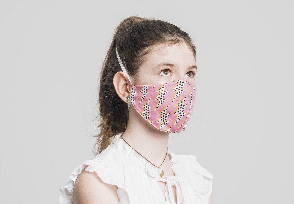 Mascarilla Niños R40 MEMPHIS Reutilizable y Lavable 100% Algodón Ecológico 7-12 años-4