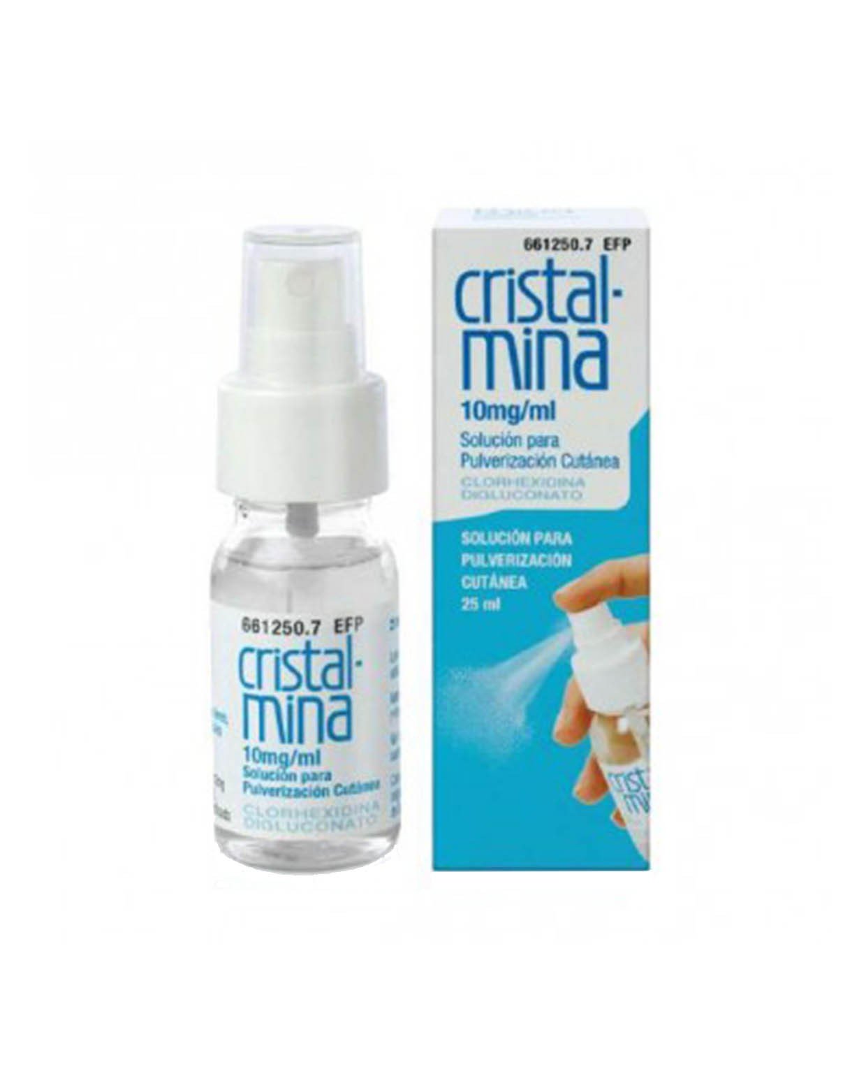 CRISTALMINA 10 MG/ML Solución Tópica Pulverizador 25ML-1
