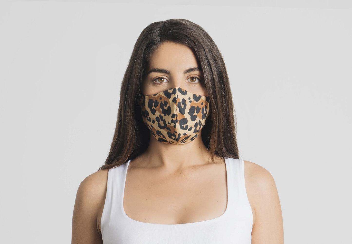 Mascarilla Lavable R40 LEOPARDO 100% Algodón Orgánico 13-17 años-3
