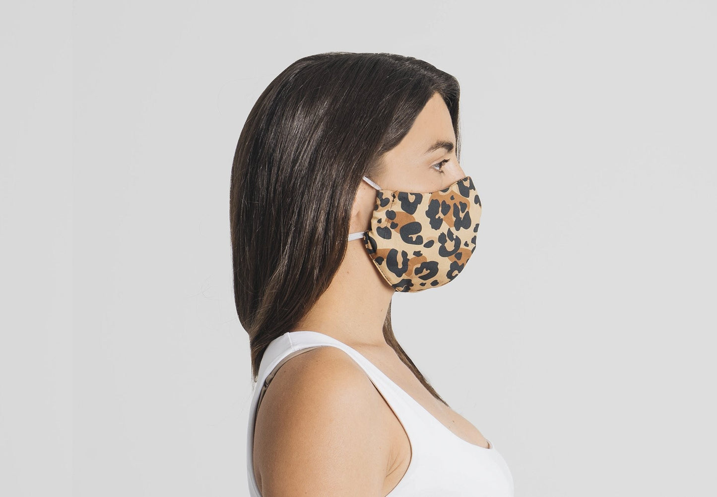 Mascarilla Lavable R40 LEOPARDO 100% Algodón Orgánico 13-17 años-5