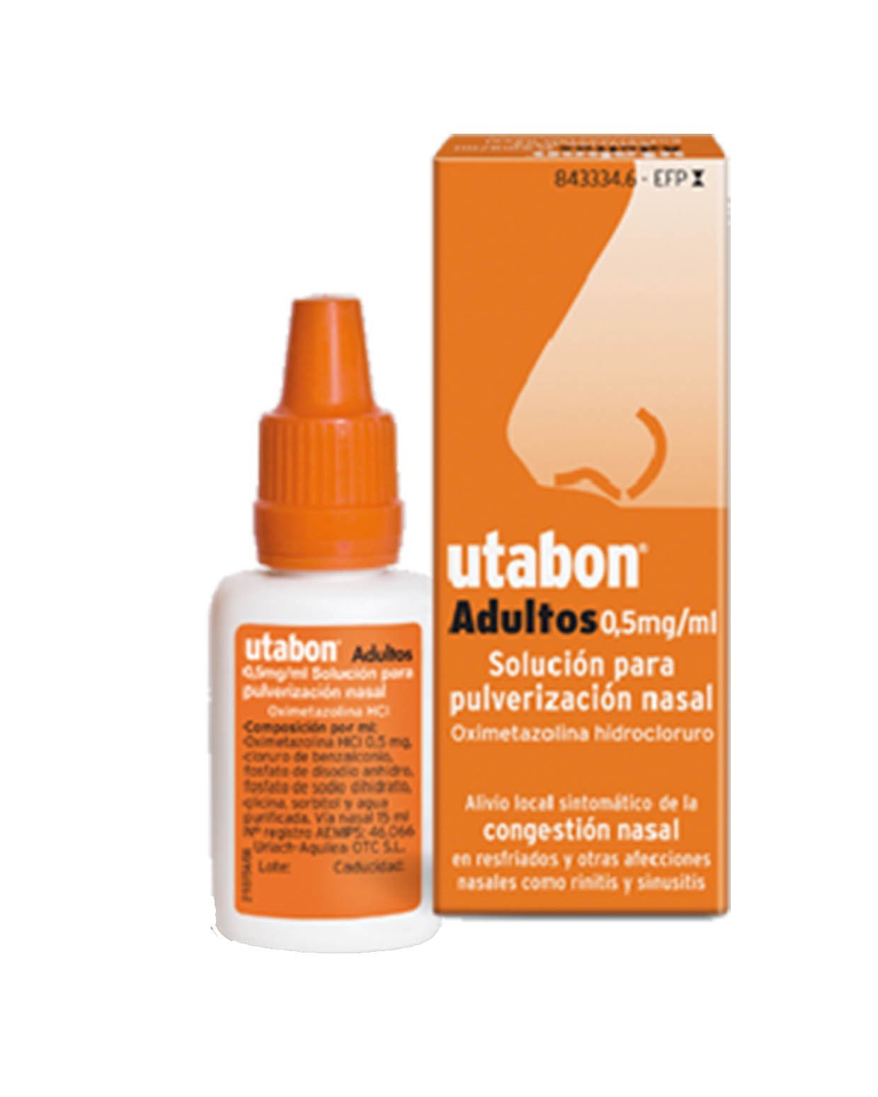 UTABON Adultos 0.5 MG/ML Nebulizador Nasal 15ML-1
