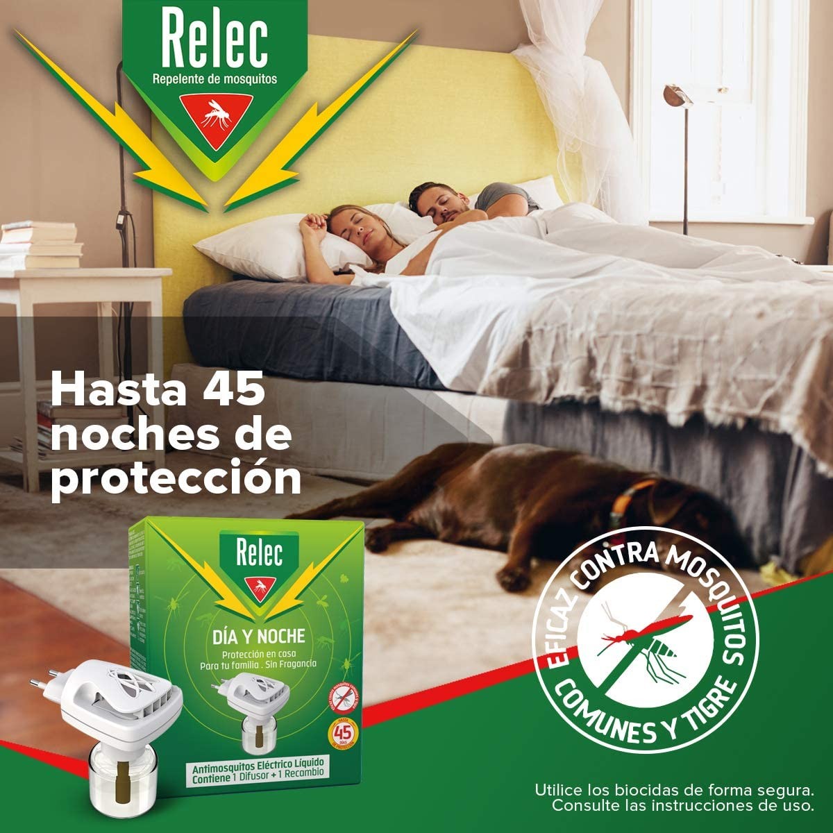 RELEC Día y Noche Recambio para Difusor Antimosquitos Eléctrico 35ml-2