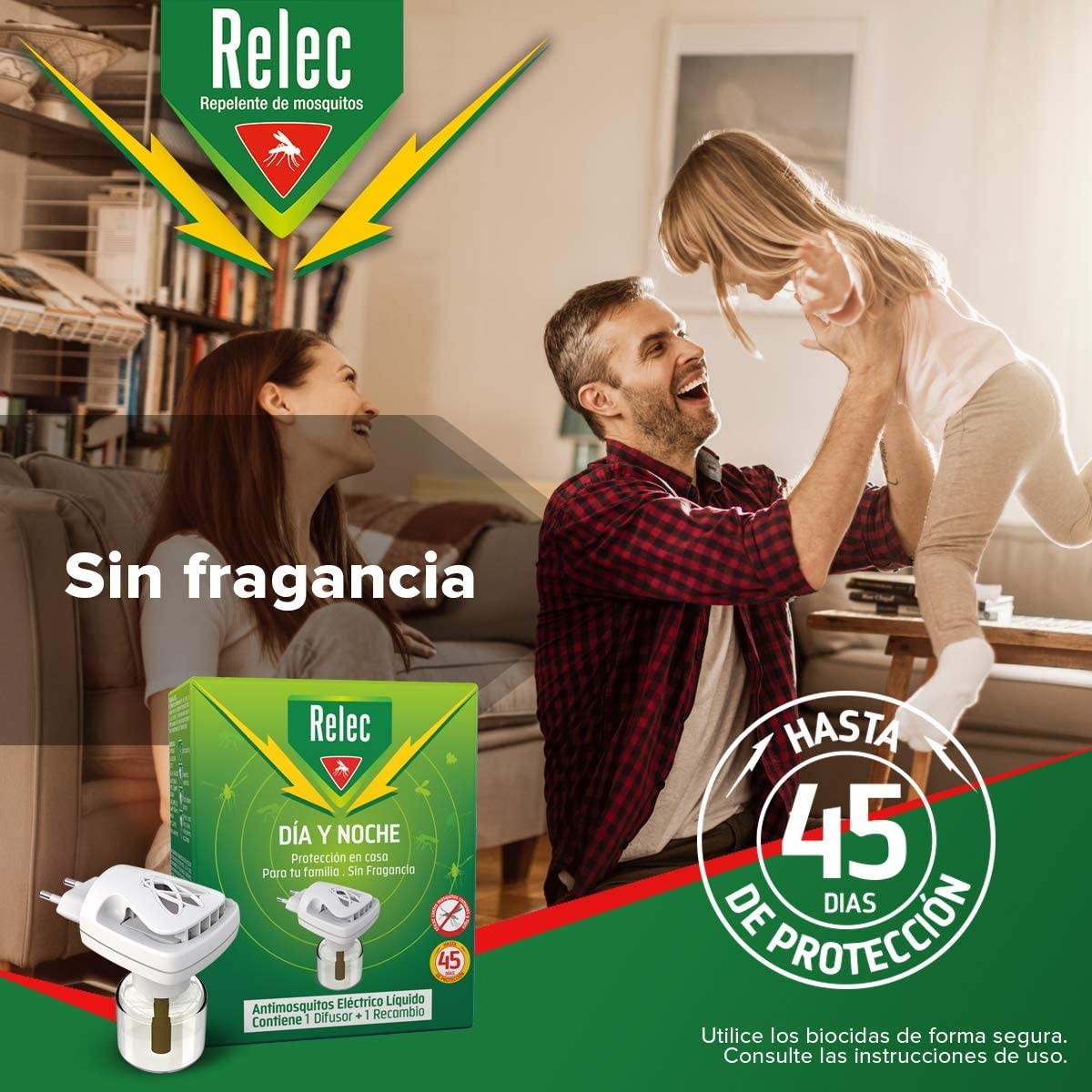 RELEC Día y Noche Recambio para Difusor Antimosquitos Eléctrico 35ml-4