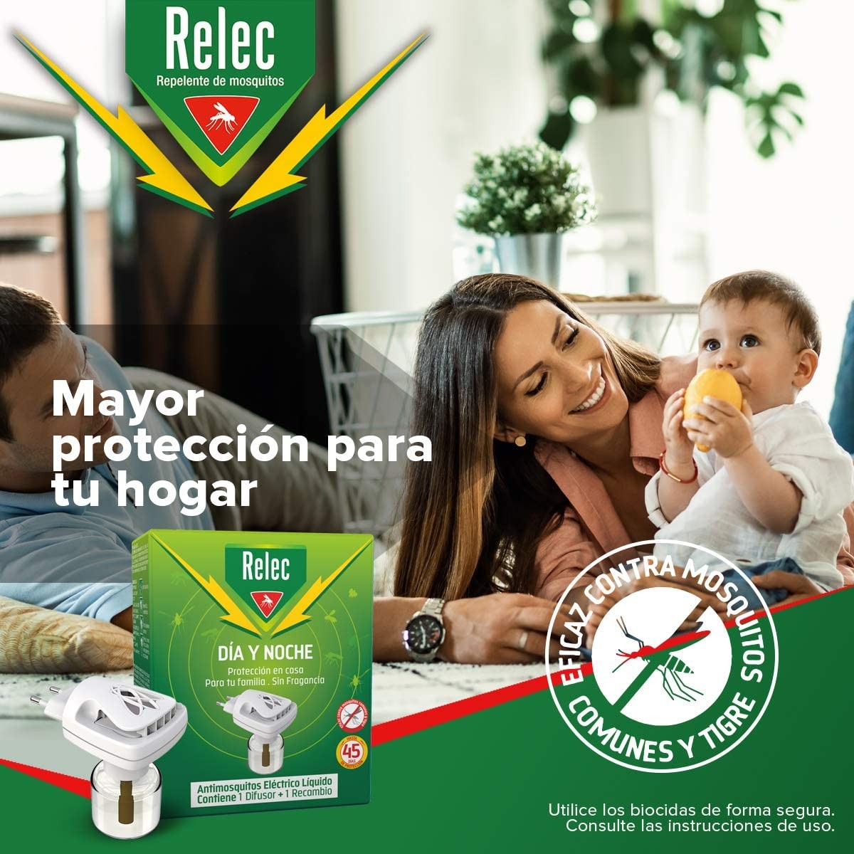RELEC Día y Noche Recambio para Difusor Antimosquitos Eléctrico 35ml-5