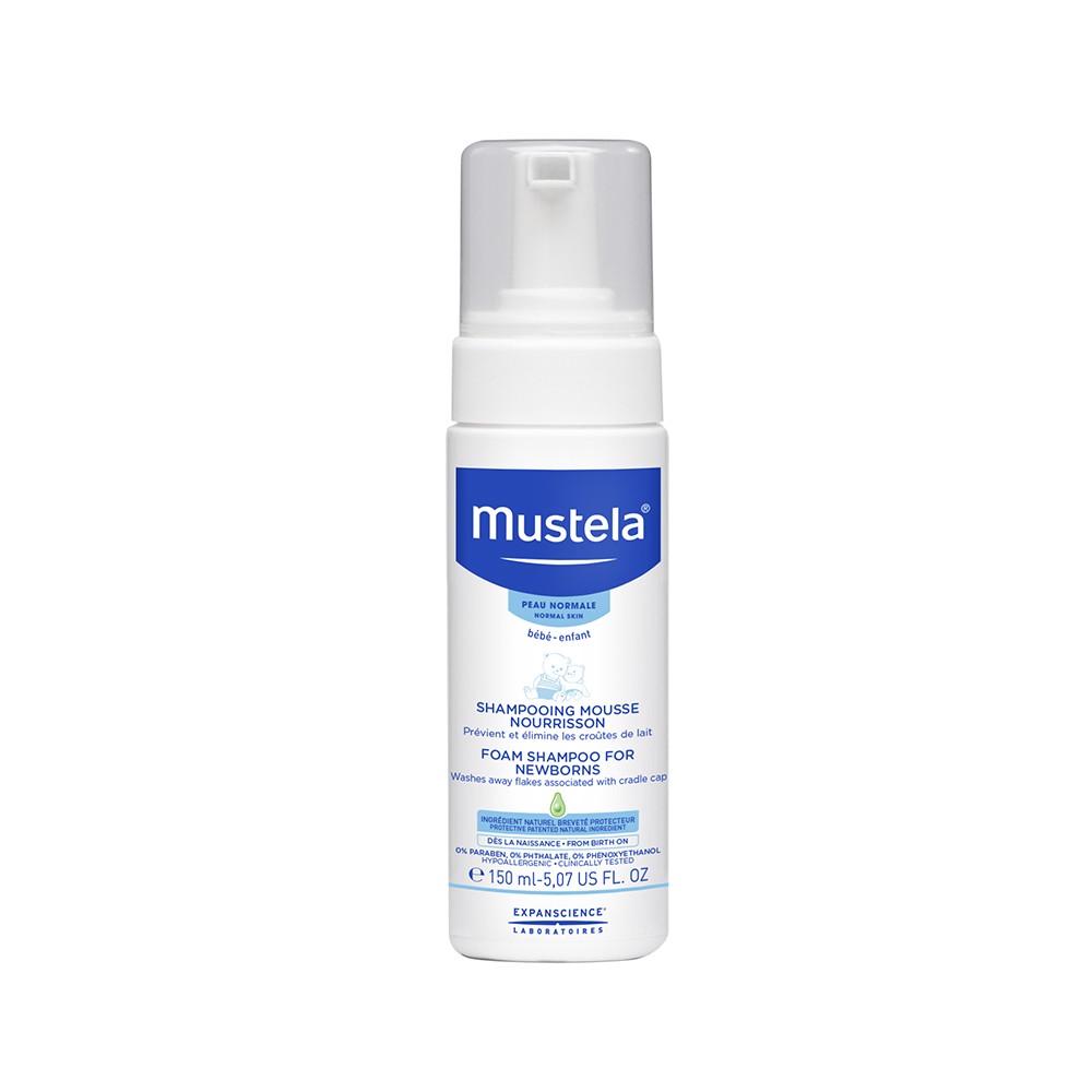 MUSTELA Champú Mousse Recién Nacido 150ml-1