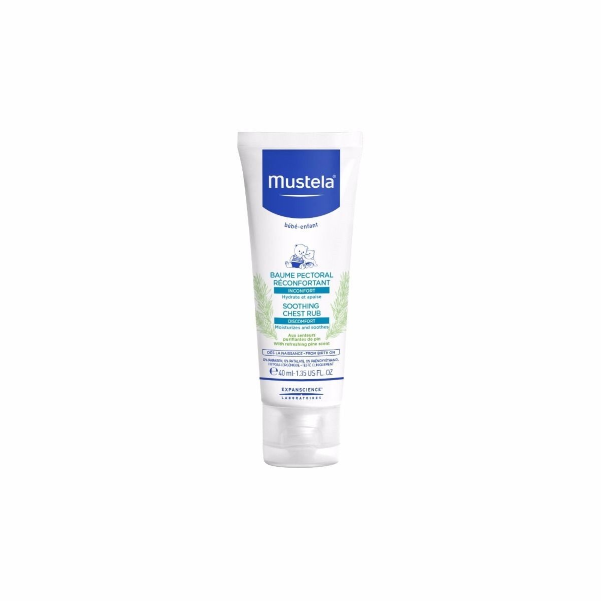 MUSTELA Bálsamo Pectoral Reconfortante 40ml-1