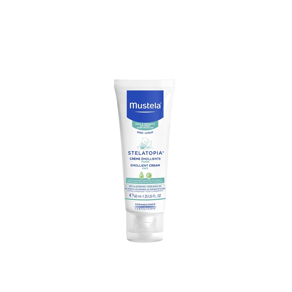 MUSTELA STELATOPIA Crema Facial Emoliente 40ml-1