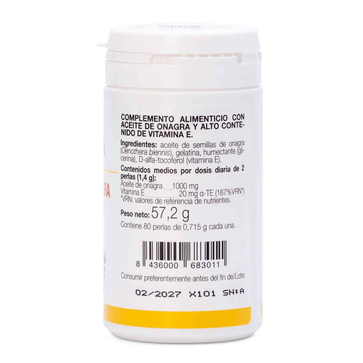 Ana María Lajusticia Nachtkerzenöl + Vitamin E 80 Perlen