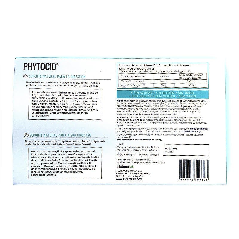 ALCHEMLIFE Phytocid 30 Cápsulas-2