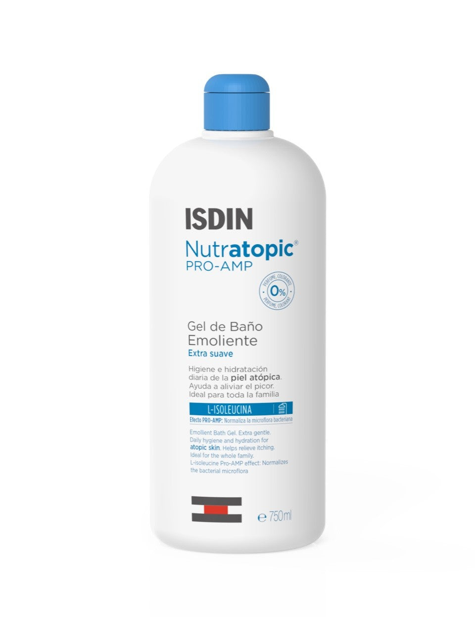 ISDIN Nutratopic Pro-AMP Gel de Baño Emoliente 750ml-2