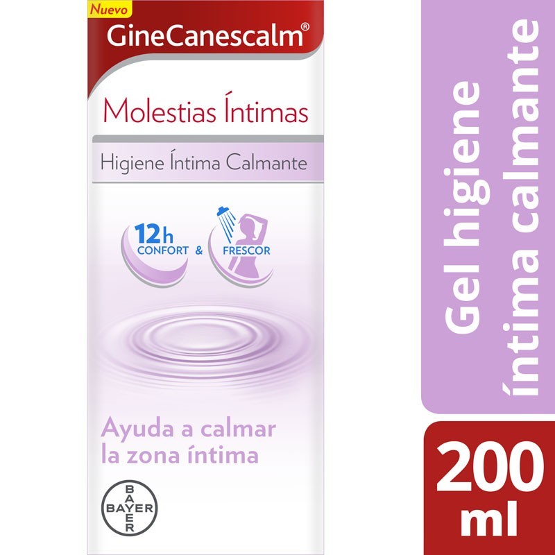 GINECANESCALM Gel Higiene Íntima Calmante 200ml-2